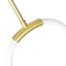 Cwi Lighting Hoops 1 Light LED Pendant With Satin Gold Finish 1273P10-1-602 - alternate 5
